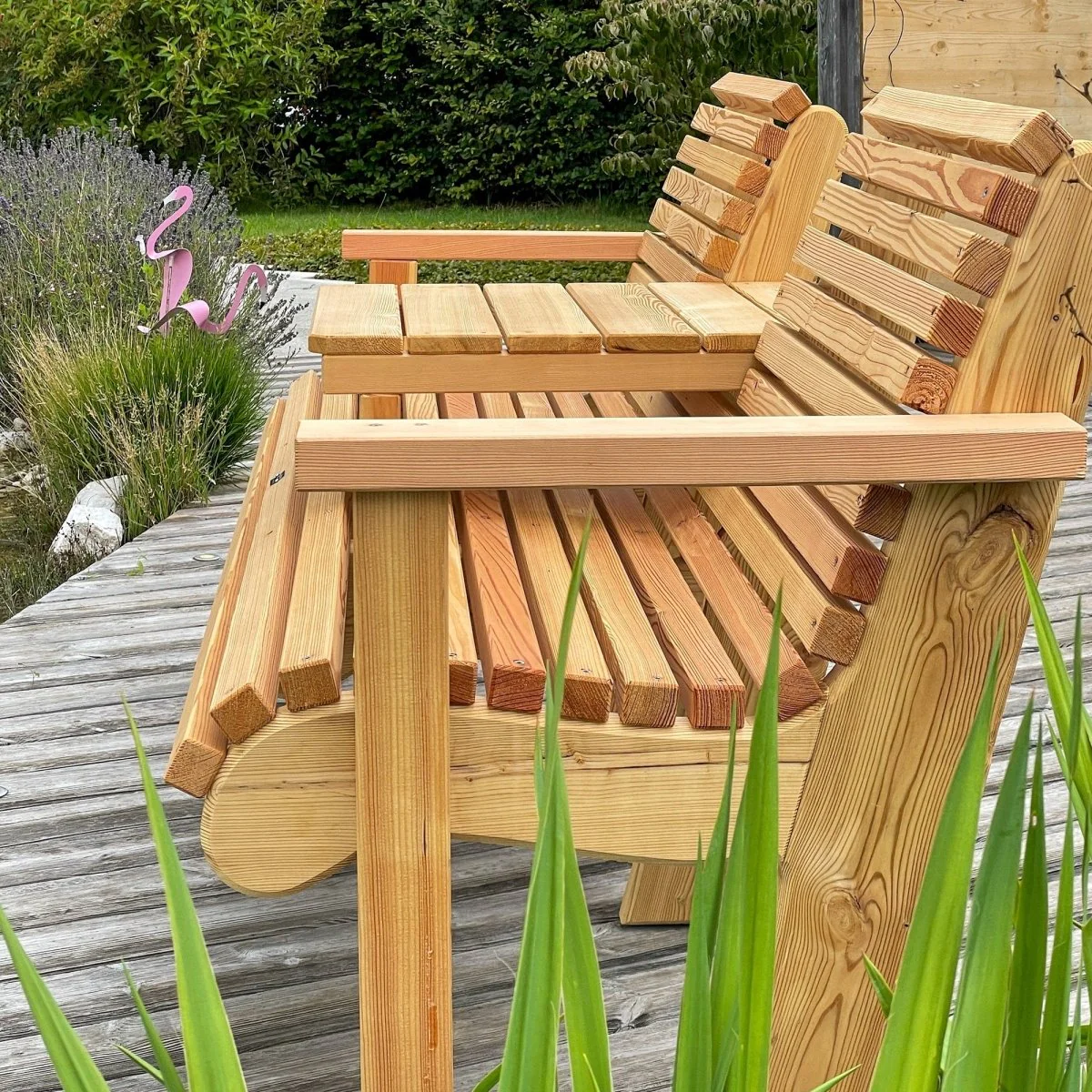 Gartenbank Lärche Holzwunder - Image 3
