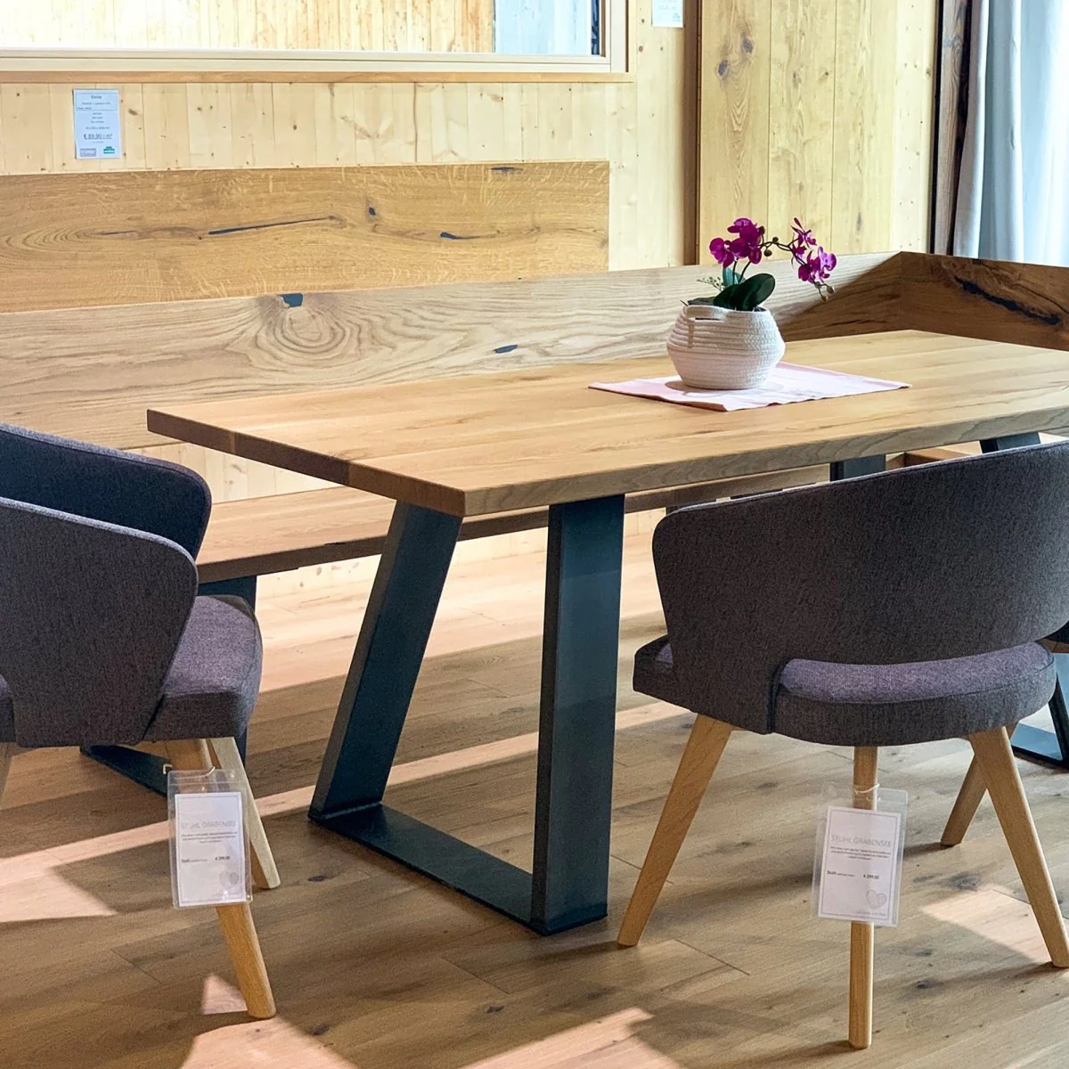 Essgruppe Eiche massiv "SET Norbert" - Image 4