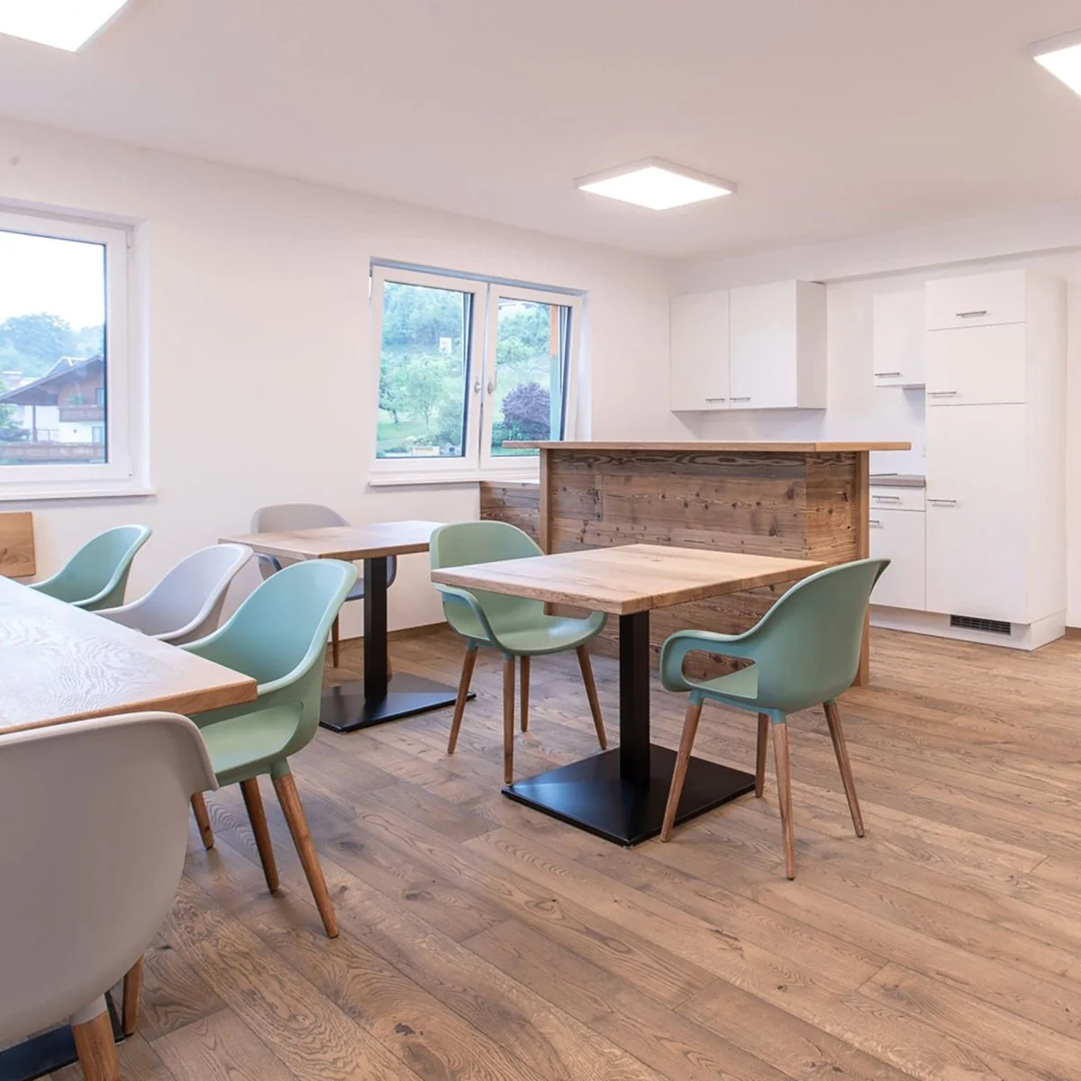 Fußboden Eiche Blackwashed Mezzo massiv, wohnfertig geölt - Image 3