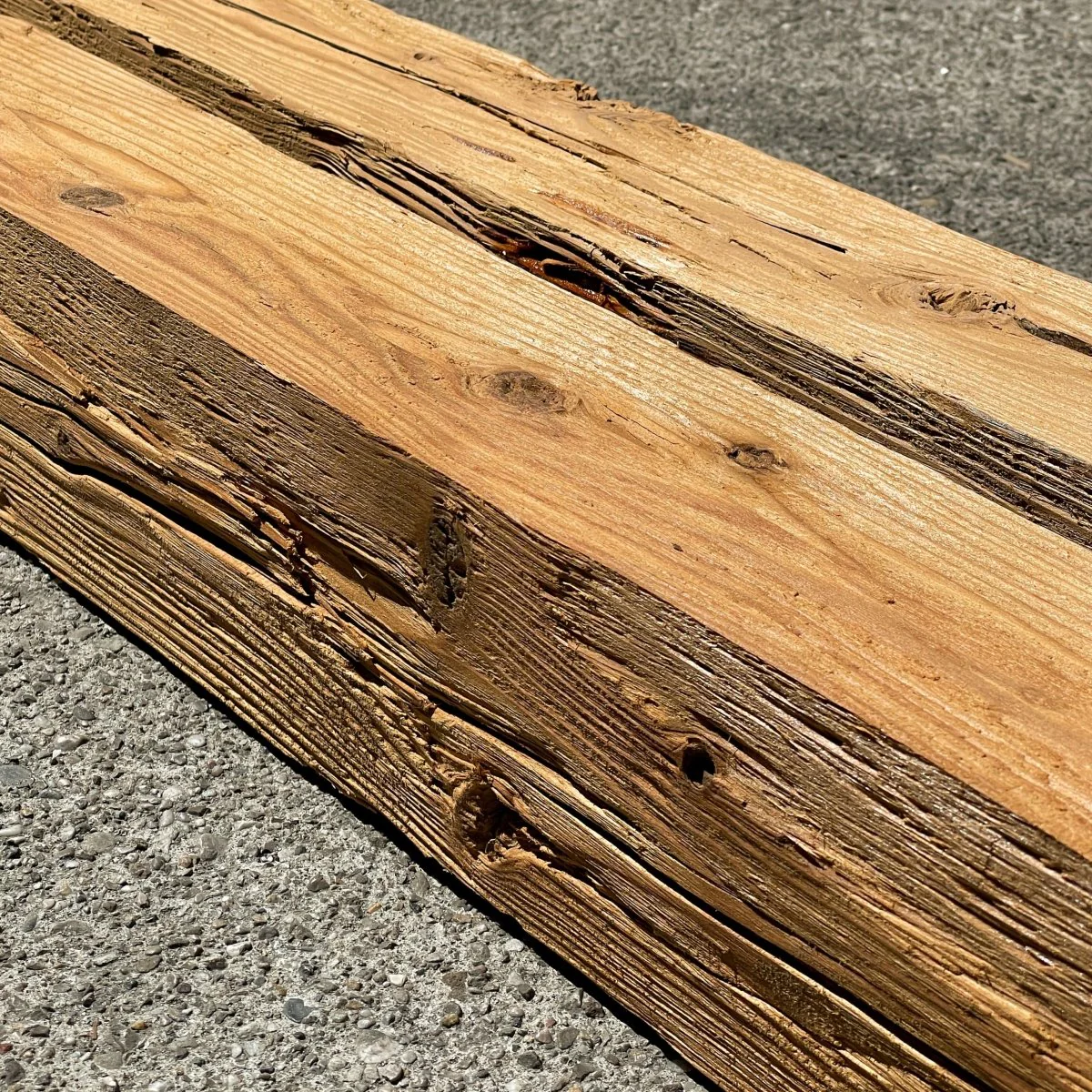 Kantholz gedämpfte Fichte gehackt 11x11 cm - Image 3