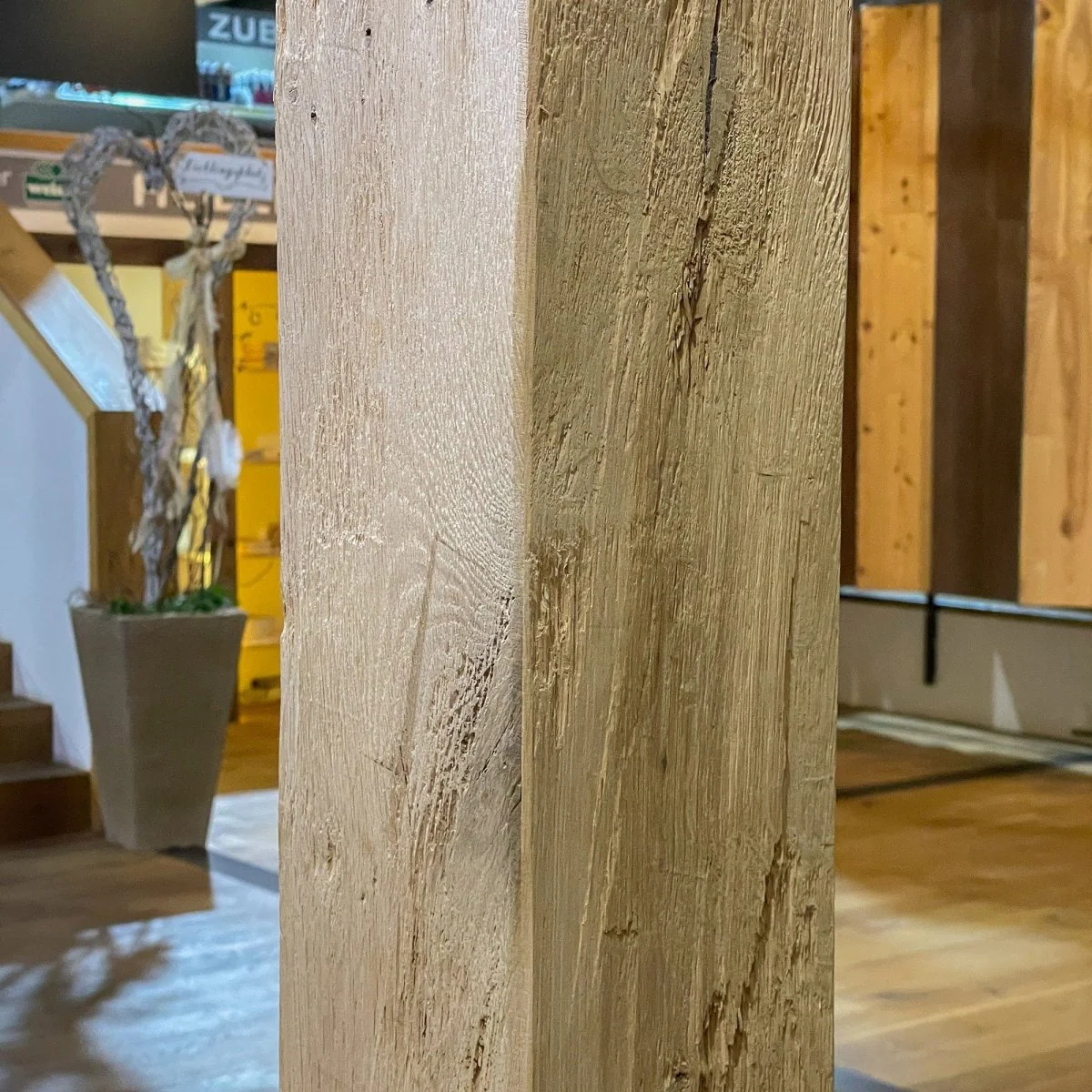 Schalenbalken Eiche gehackt - Image 4