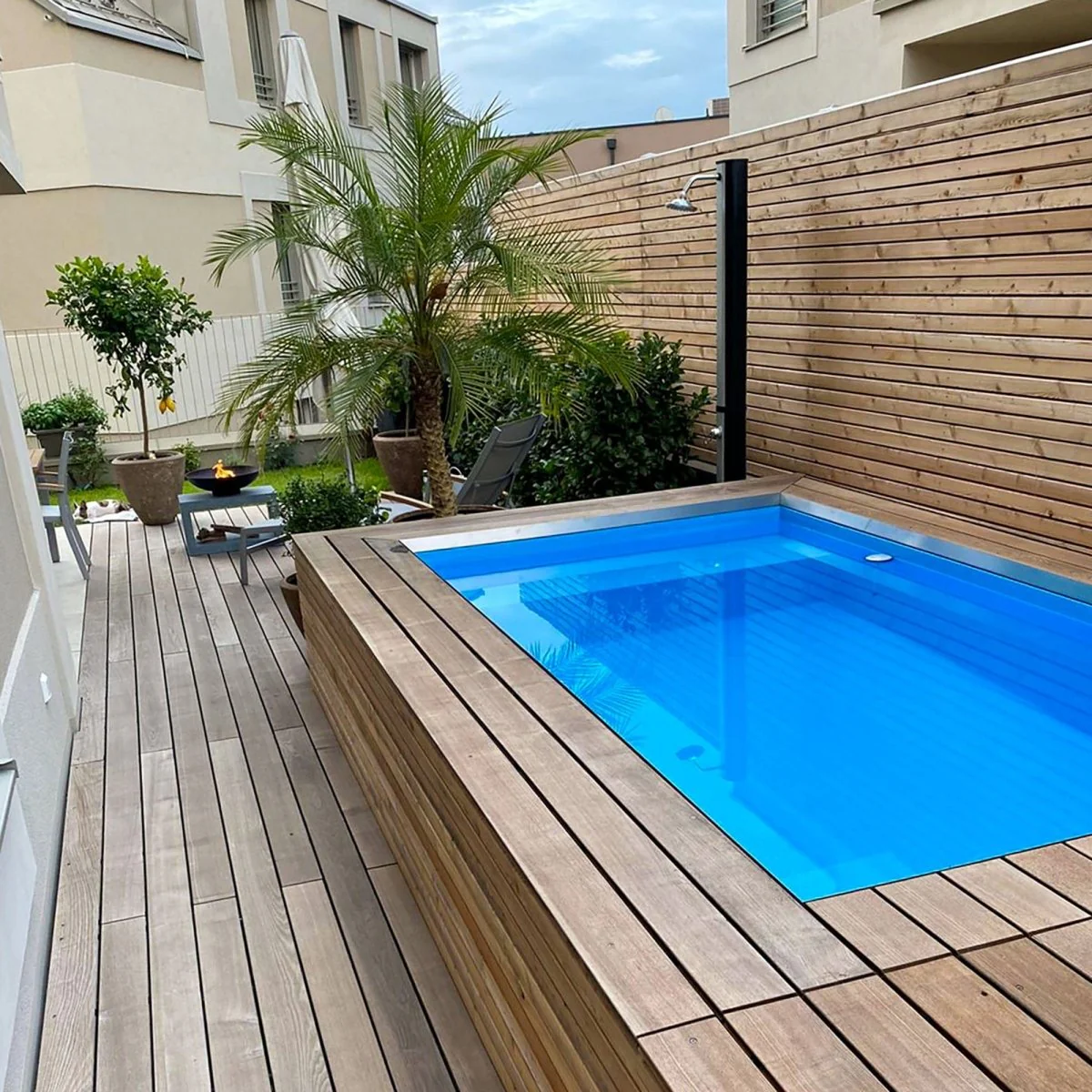 Sichtschutz Lärche - Bausatz - Image 4