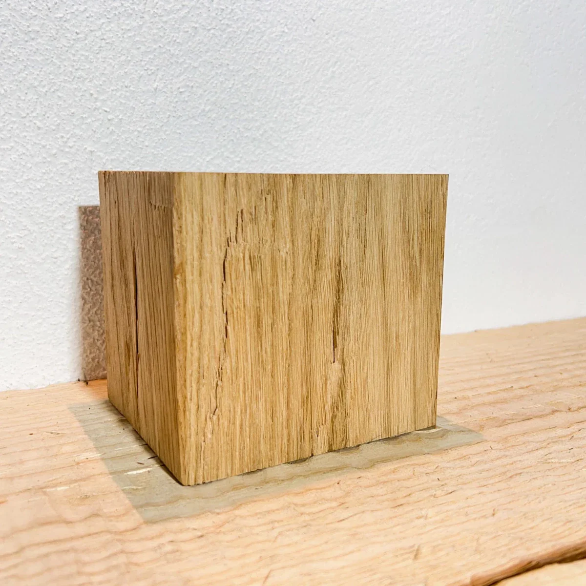 Wandleuchte  Eiche gehackt "Waldlicht" - Image 3