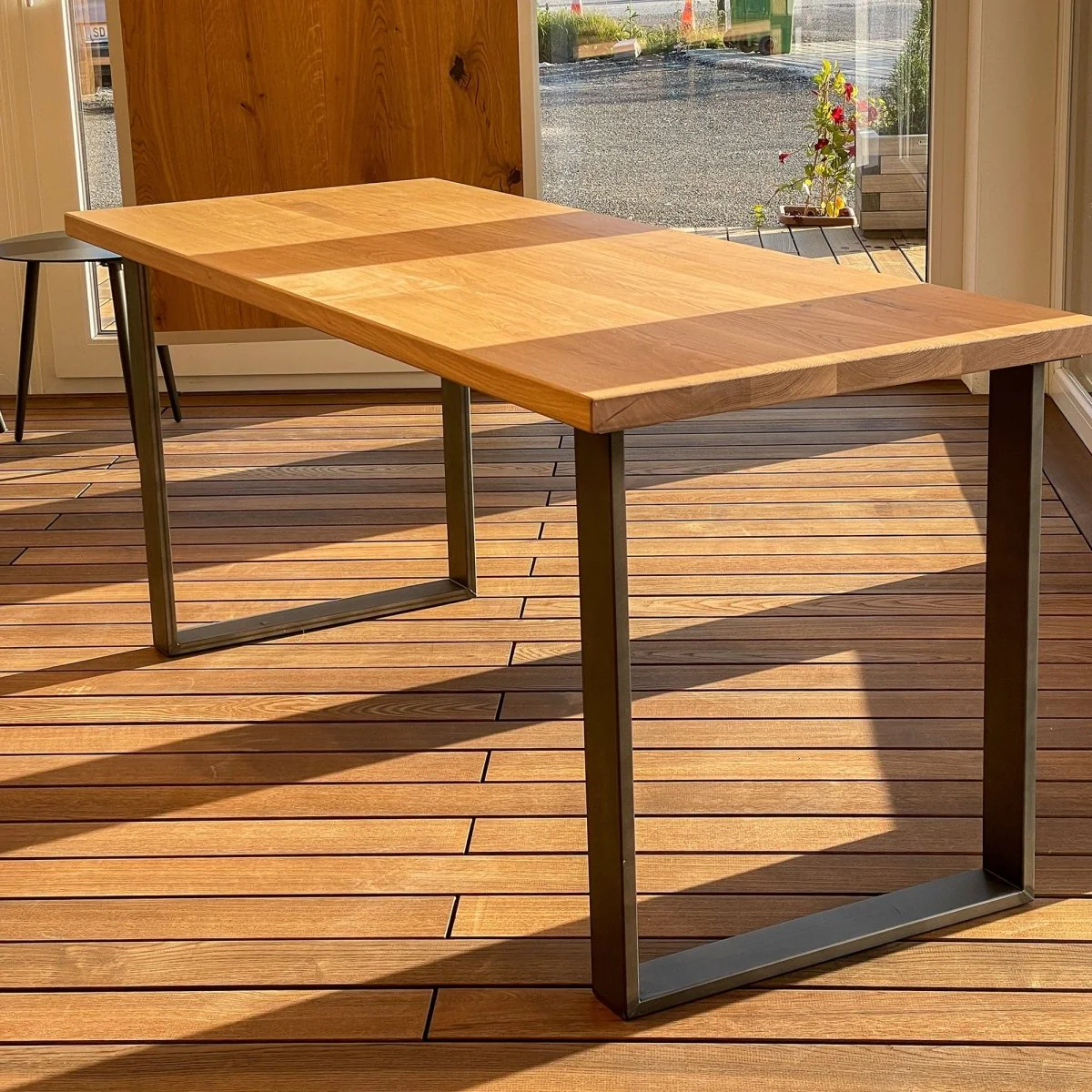 Schreibtisch "Norli" - Eiche massiv - Image 5