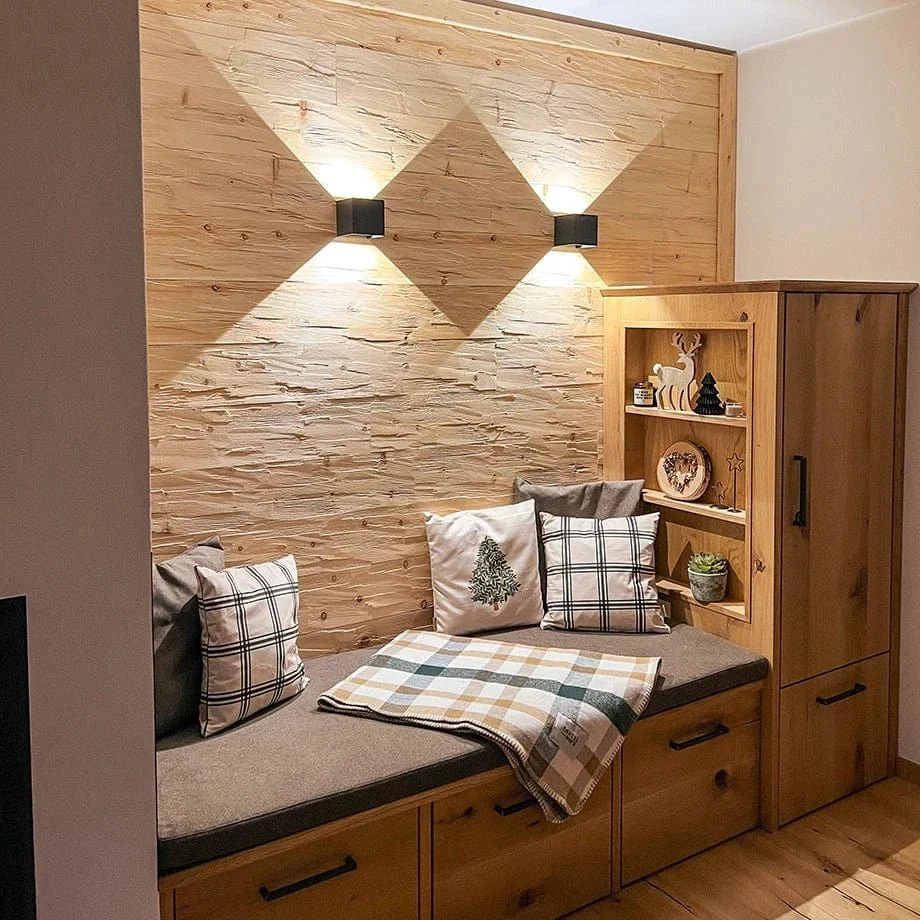 Wand - & Deckenverkleidung Zirbe XL gehackt - Image 6